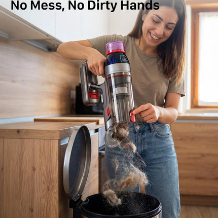 Ernamol cordless stick vacuum cleaner with attachments