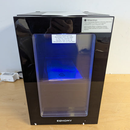 Actual unit: EUHOMY 18L beverage refrigerator