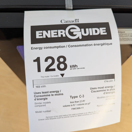 Actual unit: EUHOMY 18L beverage refrigerator