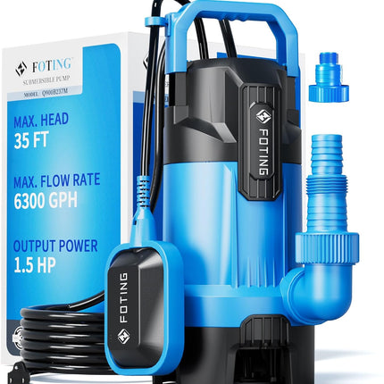 FOTING 1.5 HP submersible sump pump