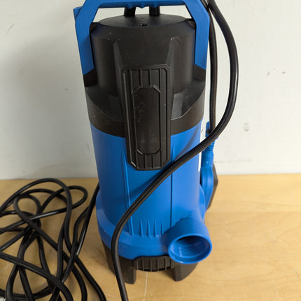 Actual unit: FOTING sump pump with float switch and elbow fitting