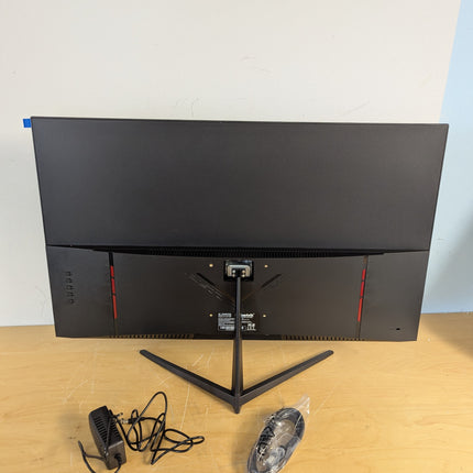 Actual unit: back of the Gawfolk 32 inch monitor with stand