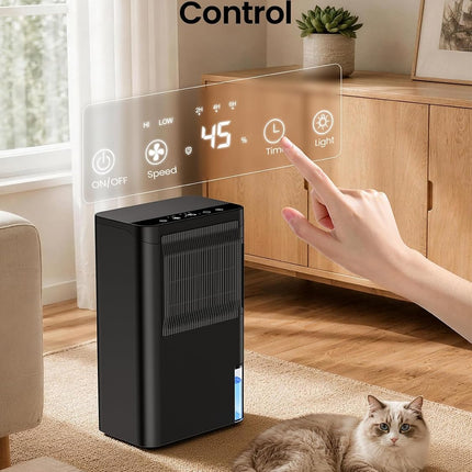 Globexis rotary dehumidifier with 2.5L tank — product image