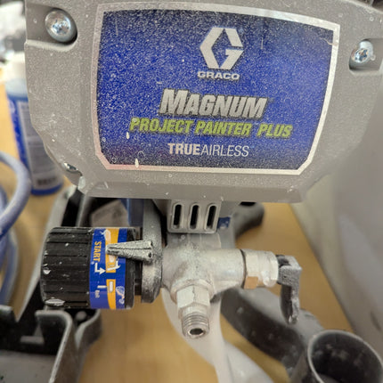 Actual unit: Graco Magnum Project Painter Plus front label