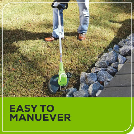 Greenworks STF305 40V 13 inch cordless string trimmer and edger