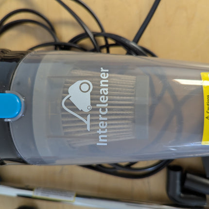 Actual unit: Intercleaner VC-1701A stick vacuum with 8 small attachments