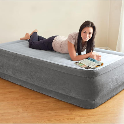 INTEX 64411ED Dura-Beam twin air mattress