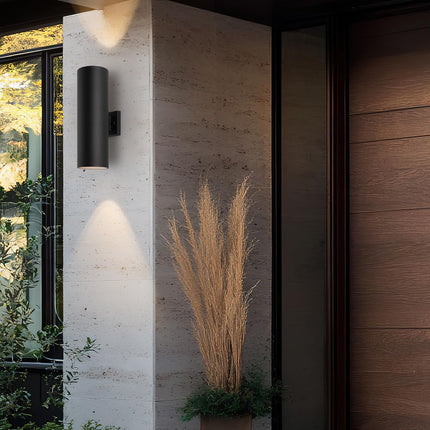 mirrea 18 inch modern outdoor porch light