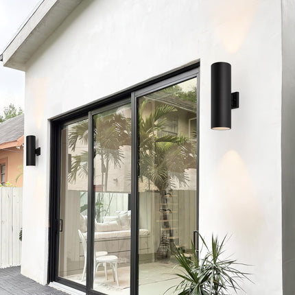 mirrea 18 inch modern outdoor porch light