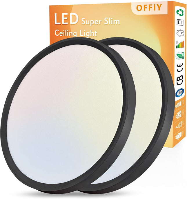 OFFIY 15.8 inch LED flush mount ceiling light