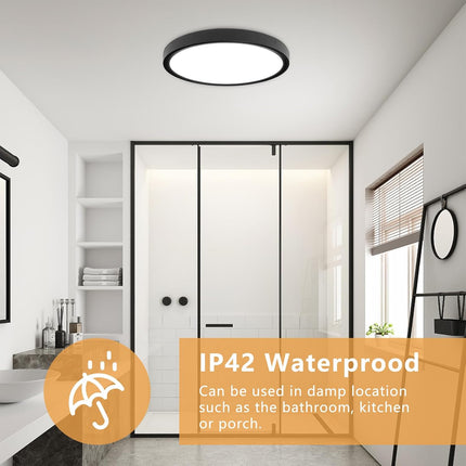 OFFIY 15.8 inch LED flush mount ceiling light