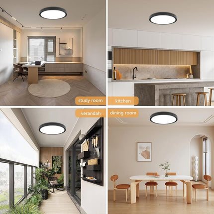 OFFIY 15.8 inch LED flush mount ceiling light
