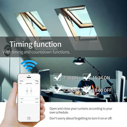 Olideauto smart WiFi chain window opener