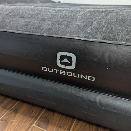 Actual unit: Outbound queen air mattress inflated