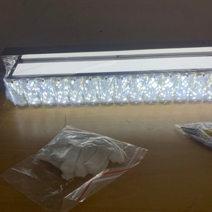 ZUZITO Modern Bathroom Light Fixtures - LED Vanity Lights for Bathroom 18W