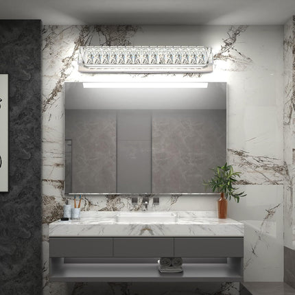 ZUZITO Modern Bathroom Light Fixtures - LED Vanity Lights for Bathroom 18W