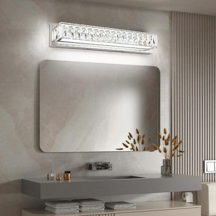 ZUZITO Modern Bathroom Light Fixtures - LED Vanity Lights for Bathroom 18W
