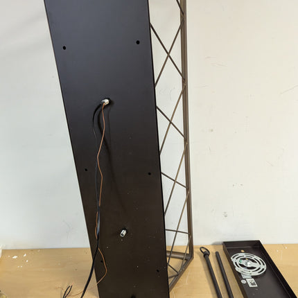 Actual unit: Q&S chandelier top plate and wiring