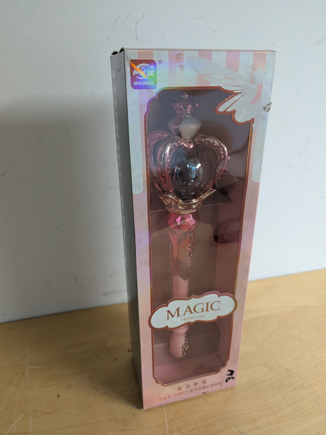 Actual unit: SHAKTISM light-up magic wand in retail box