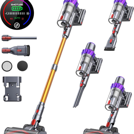 SMOTURE VC80 cordless stick vacuum