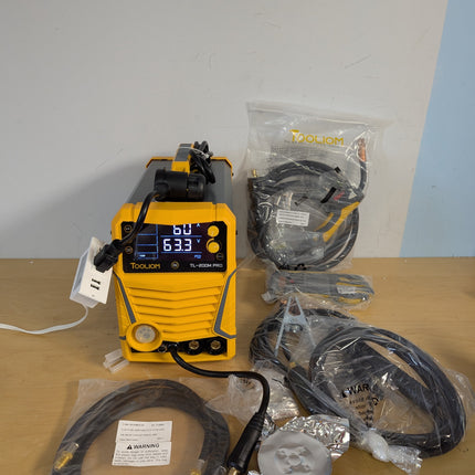 TOOLIOM TL-200M PRO MIG welder – actual open-box unit