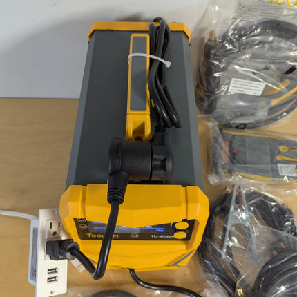 TOOLIOM TL-200M PRO MIG welder – actual open-box unit