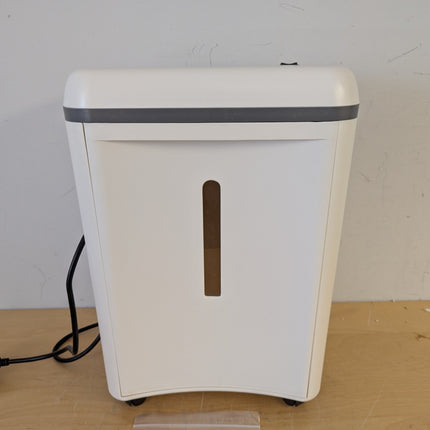Actual unit: WOLVERINE SD9101 micro cut paper shredder