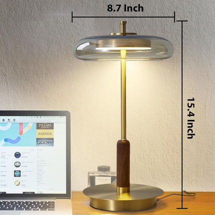 WTHTNROM mushroom table lamp, 15.4 x 8.7 inch